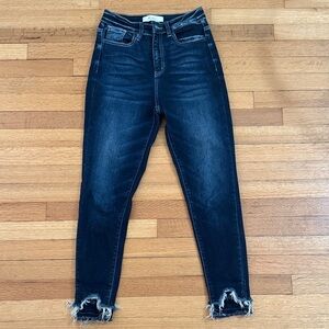 KanCan Stylish Dark Blue Women's Jeans